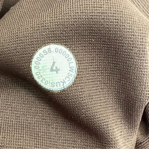 Lot of 2 Lululemon Size 4 Brown Zoned In 27" & Floral Spritz Wunder Under Tight - Picture 9 of 15